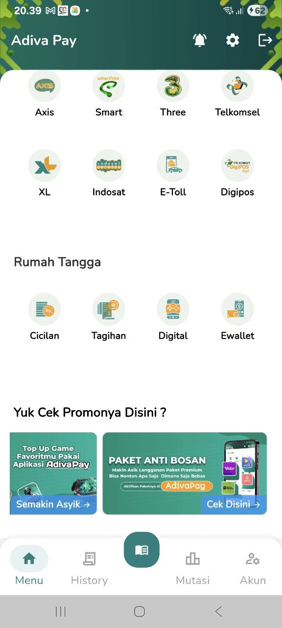 Aplikasi AdivaPay